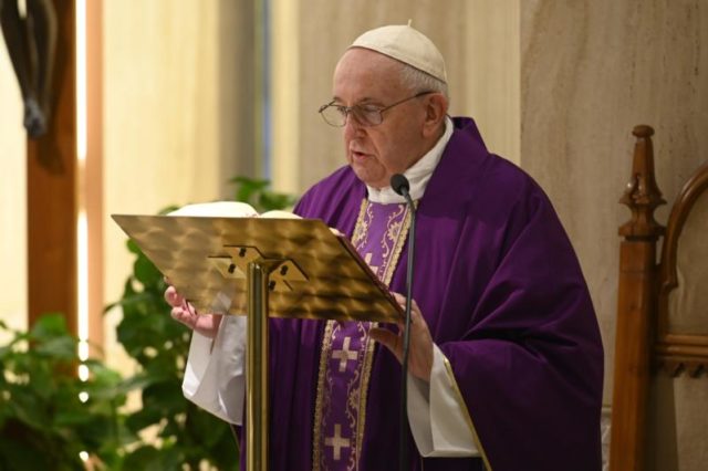 Pope Francis coronavirus prayer