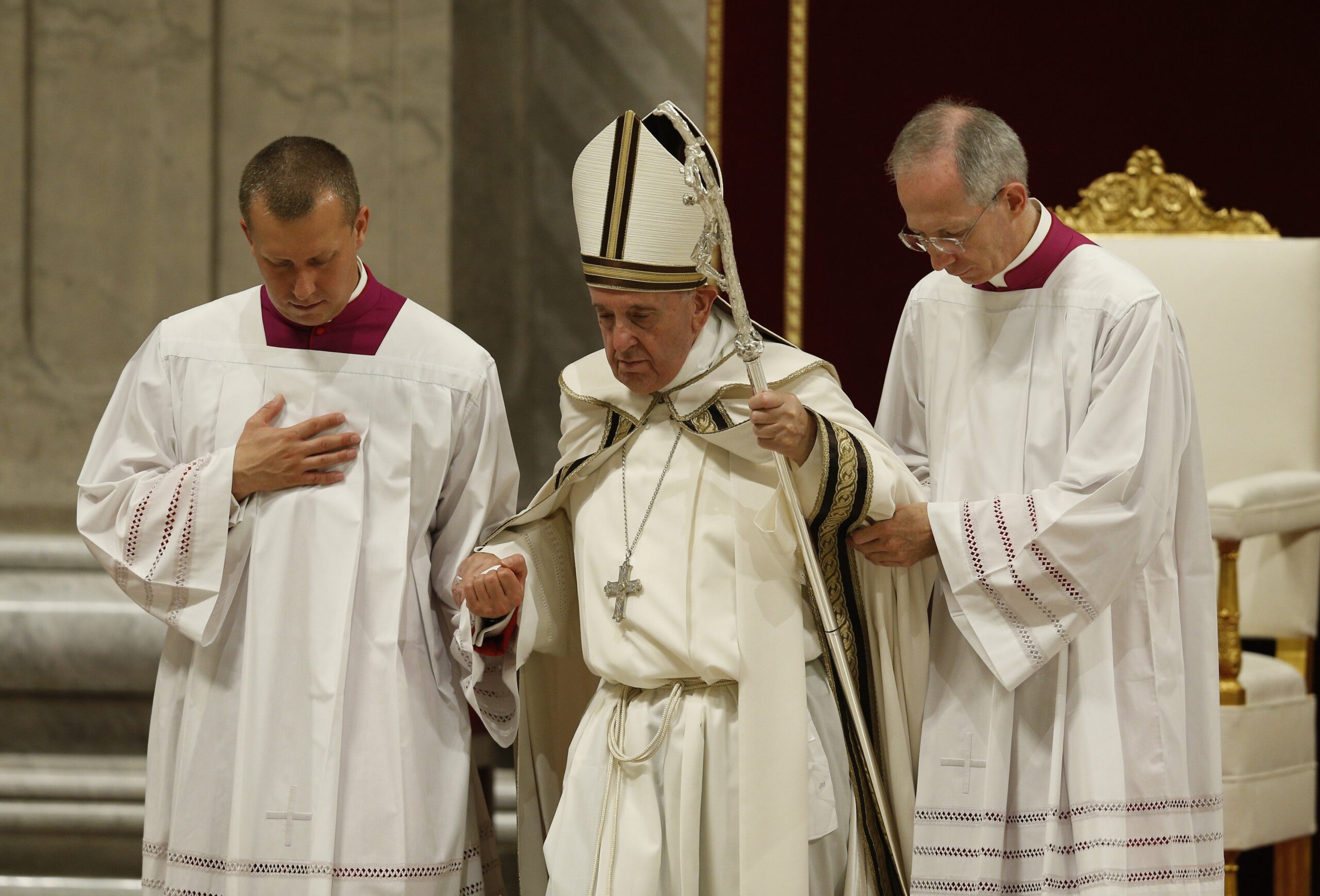 Pope absent from liturgy, submits remarks urging to find meaning in pandemic - The Dialog