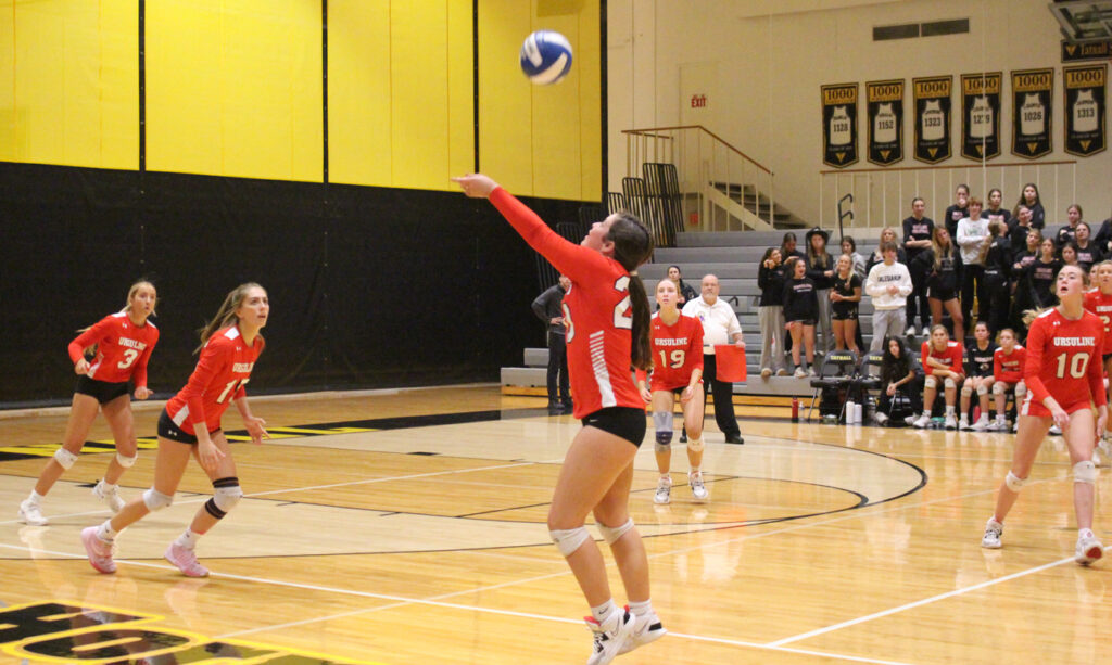 Ursuline advances in DIAA volleyball tournament after hardfought win