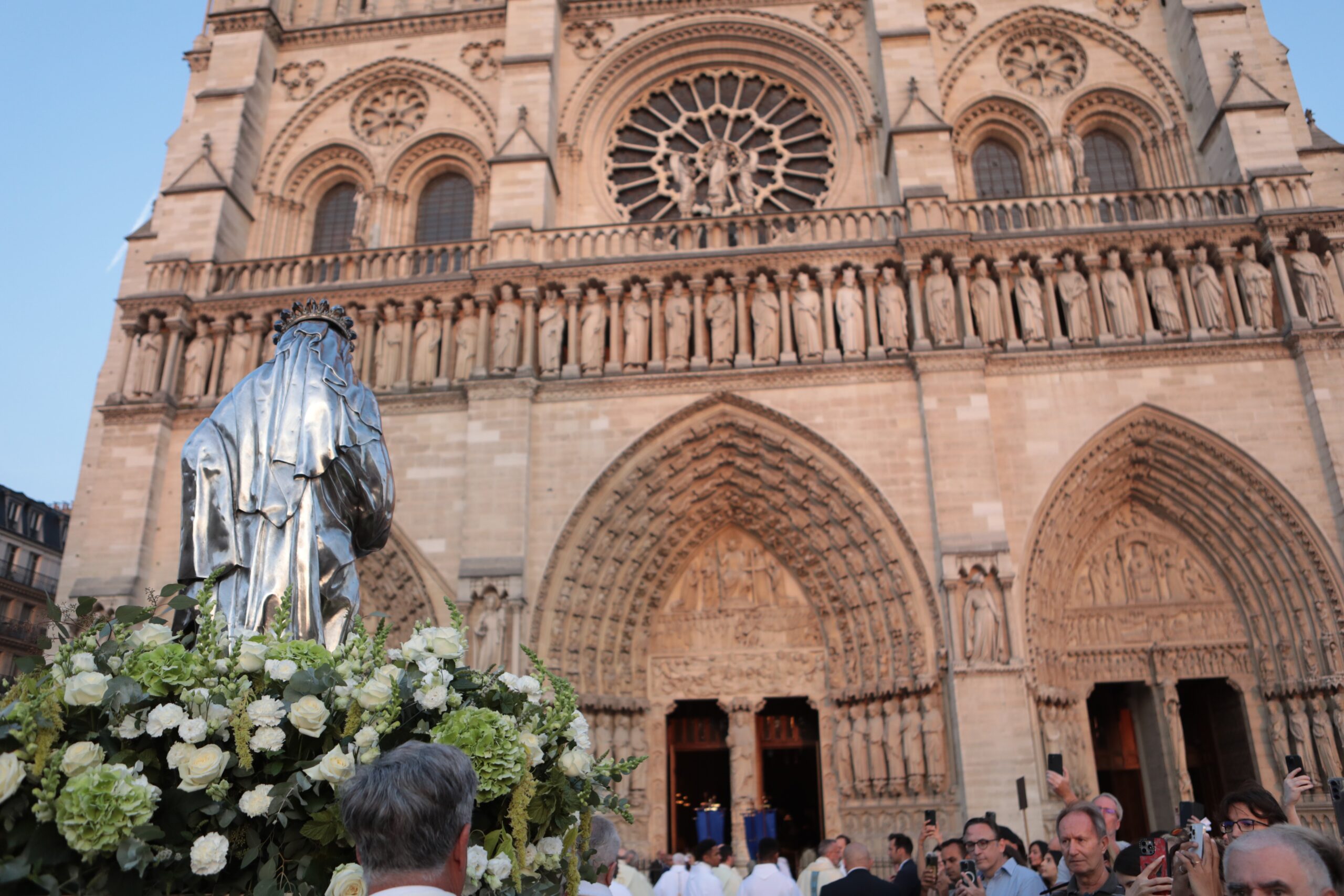 Feast of the Assumption celebrated for the first time since reopening of Notre Dame Cathedral in Paris