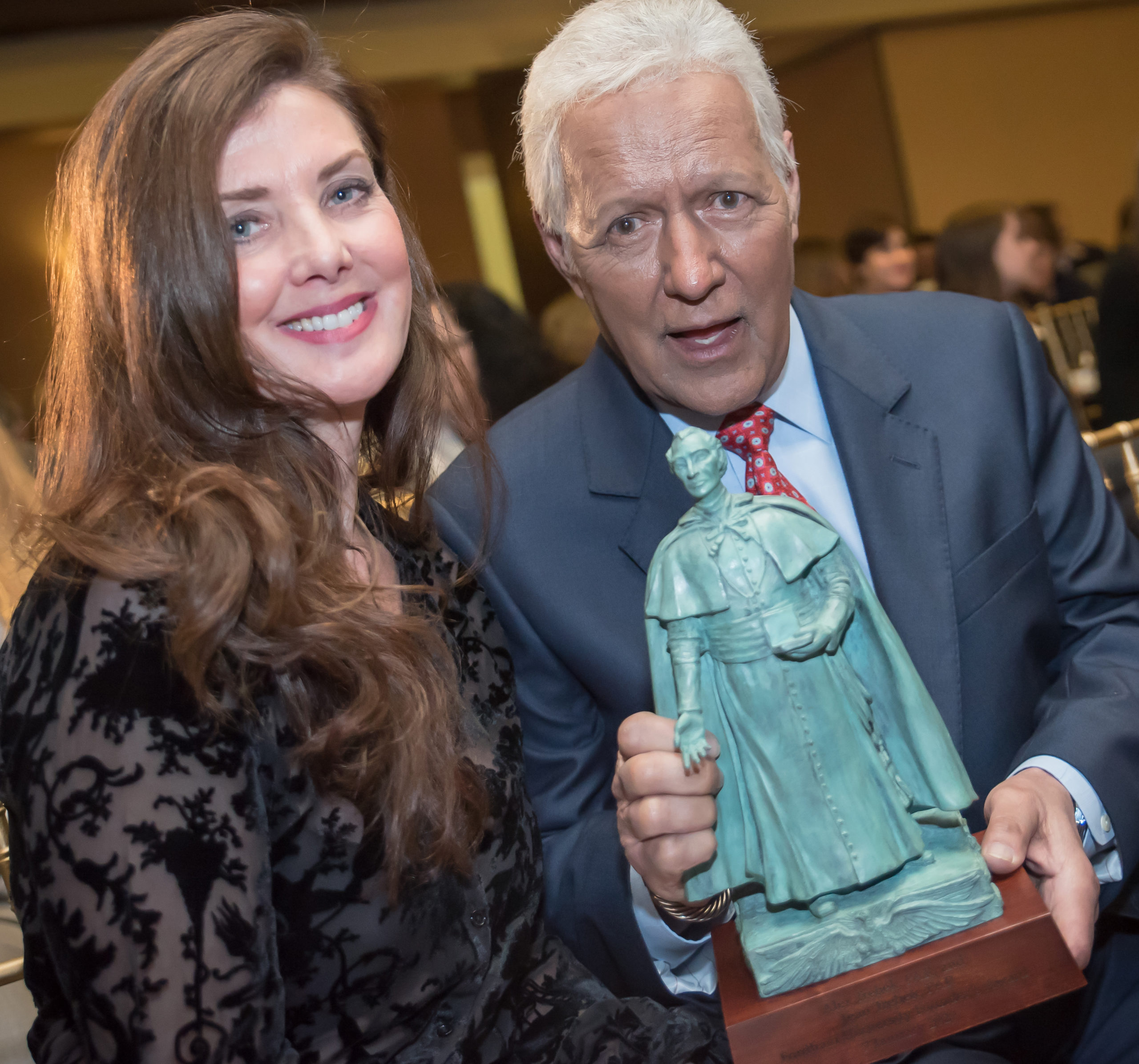 Alex Trebek And Wife Jean Receive Fordham University Founders Award The Dialog