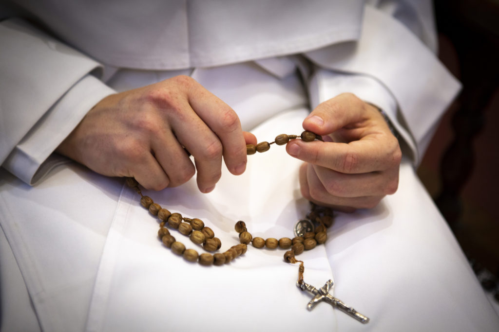 Pope Francis writes prayers to recite at end of Rosary
