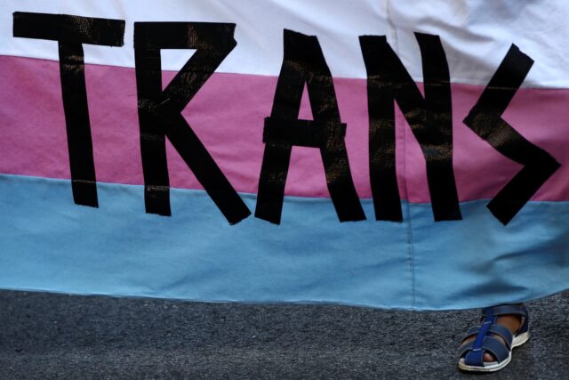 TRANSGENDER FLAG ILLUSTRATION