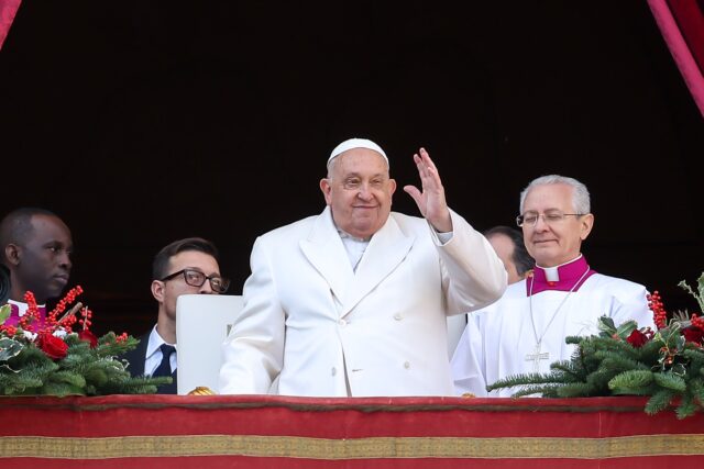POPE FRANCIS CHRISTMAS URBI ET ORBI BLESSING 2025