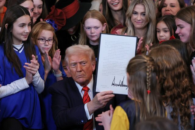 TRUMP TRANSGENDER SPORTS