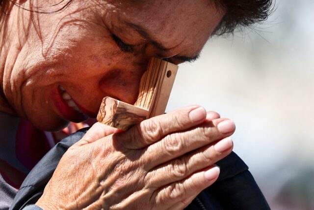 PRAY ROME HOSPITAL POPE FRANCIS RECOVERY