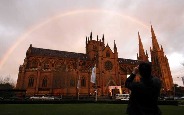 RAINBOW SYDNEY CATHEDRAL